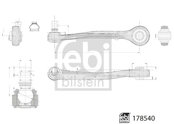 Febi Control/Trailing Arm Upper
