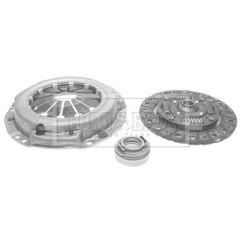 Borg & Beck Clutch Kit Set 3pc 190mm HK2171