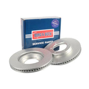 Borg & Beck 2 x Vented Front Brake Discs BBD5288