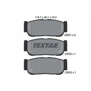 Textar Rear Brake Pad Set 2393101