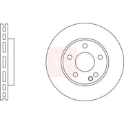 Apec 2 x Vented Front Brake Discs DSK3770