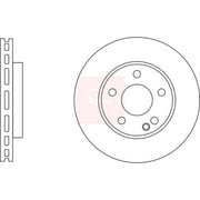 Apec 2 x Vented Front Brake Discs DSK3770