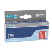 Rapid 53/8B 8mm Galvanised Staples (Box 2500) - 11857025