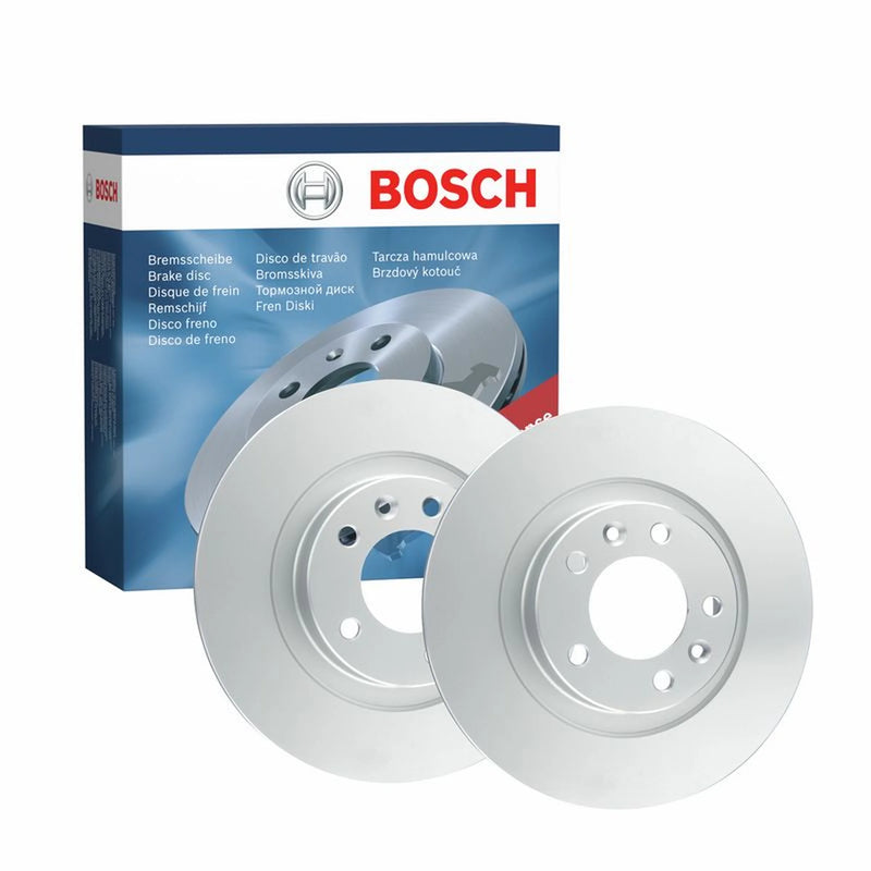 Bosch 2 x Solid Rear Brake Discs 0 986 479 130