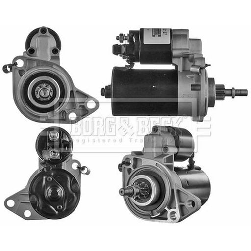 Borg & Beck Starter Motor 12V 1.1kW 9 Teeth BST2127