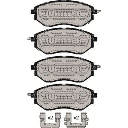 Juratek Front Brake Pad Set JCP8522