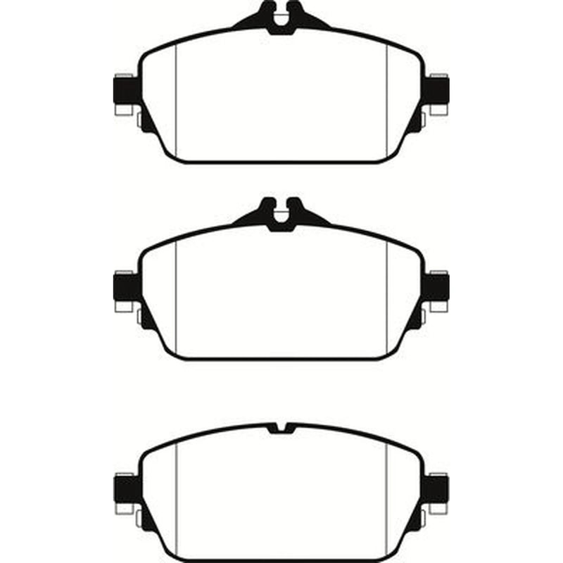 Abtex Front Brake Pad Set PLU2451