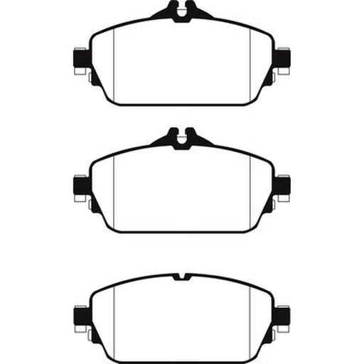 Abtex Front Brake Pad Set PLU2451