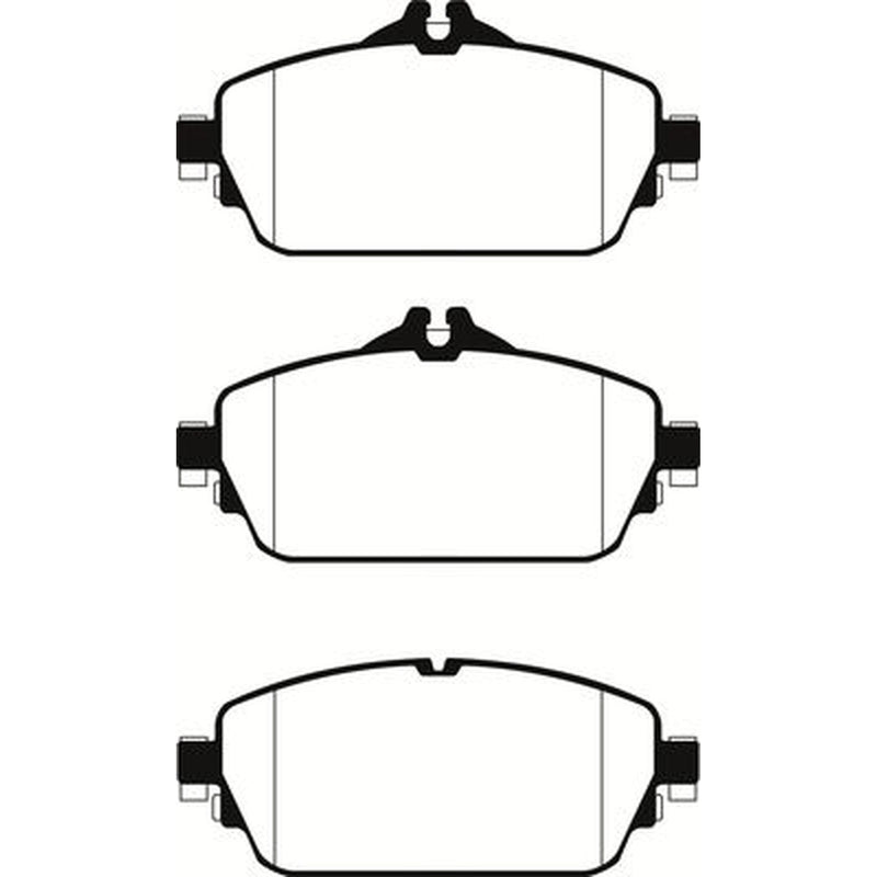 Abtex Front Brake Pad Set PLU2451