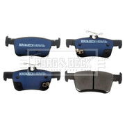 Borg & Beck 4 x Rear Brake Pad Set BBP2582