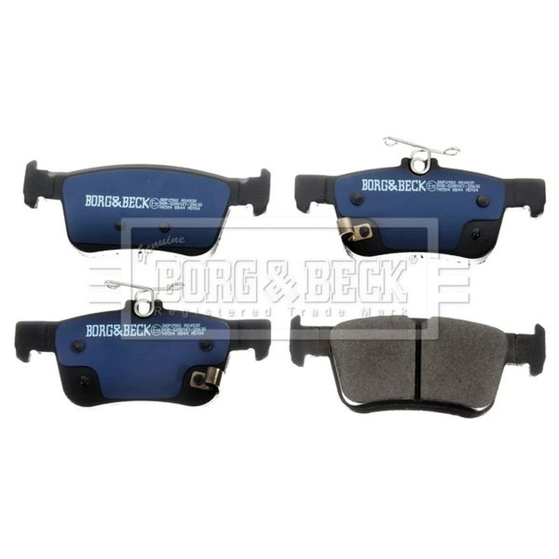 Borg & Beck 4 x Rear Brake Pad Set BBP2582