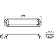 Hella Strobe-Type Beacon High 2XD 012 160-851