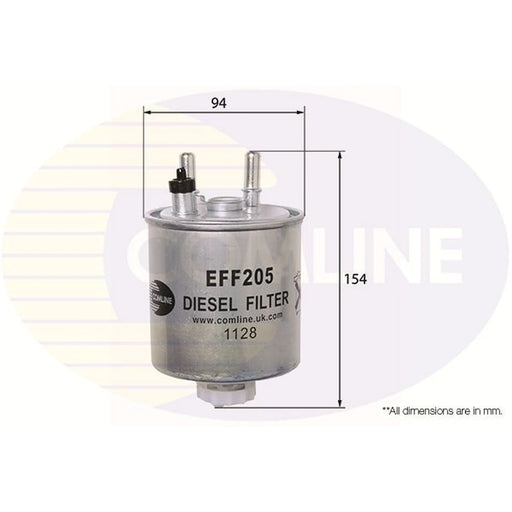 Comline Fuel Filter Element EFF205