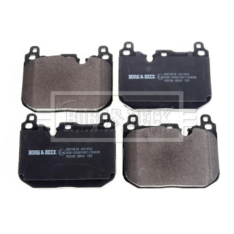 Borg & Beck 4 x Front Brake Pad Set BBP2878
