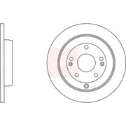 Apec 2 x Solid Rear Brake Discs DSK3159