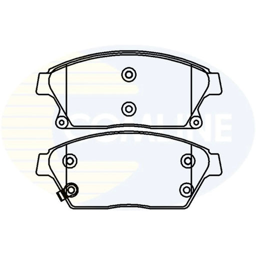 Comline 4 x Front Brake Pad Set CBP32037