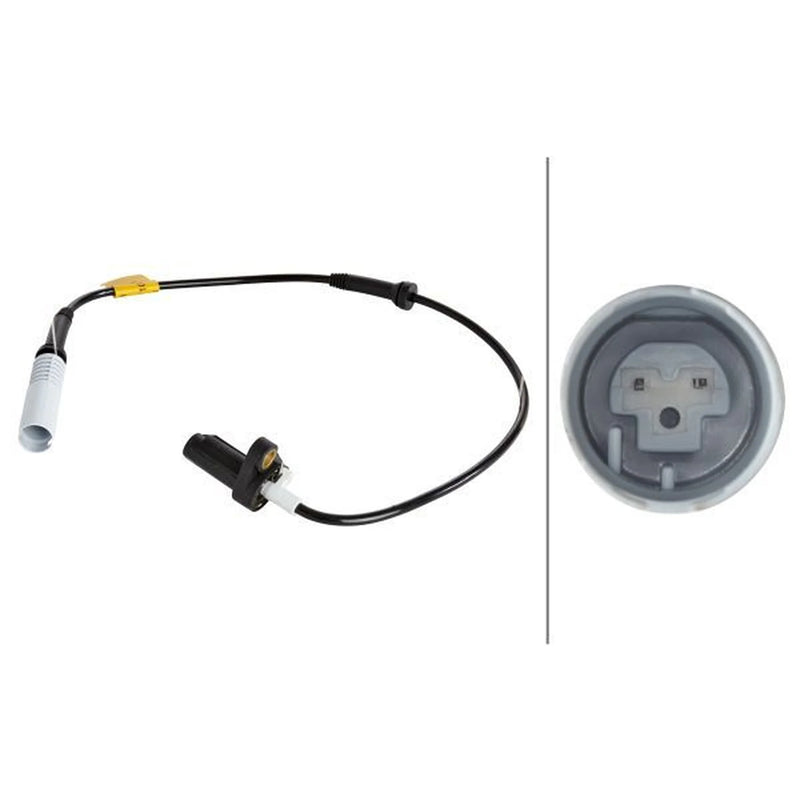 Hella ABS Wheel Speed Sensor Front 6PU 009 106-041