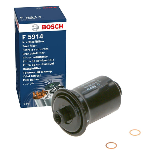 Bosch Car Fuel Filter F5914 Fits Mitsubishi Shogun Sport - 3.0 - 01-08 045090591 Bosch  - Town Parts