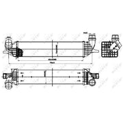 NRF Intercooler (Charge Air Cooler) 30312