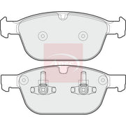 Apec Front Brake Pad Set PAD1719