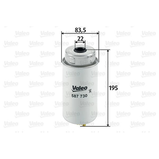 Valeo Fuel Filter Element 587730