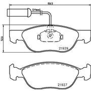 DON Front Brake Pad Set PCP1543
