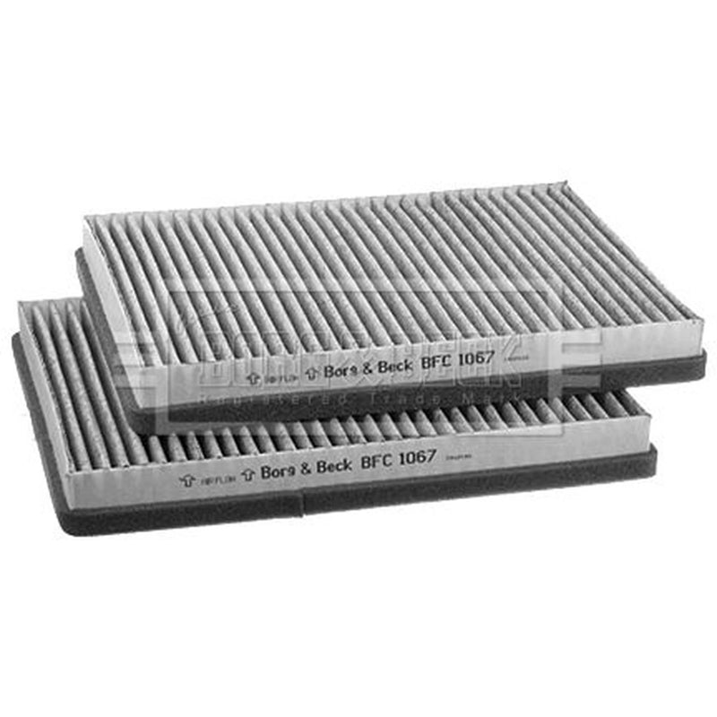 Borg & Beck 2 x Cabin Air Filter (Pollen Filter) BFC1067