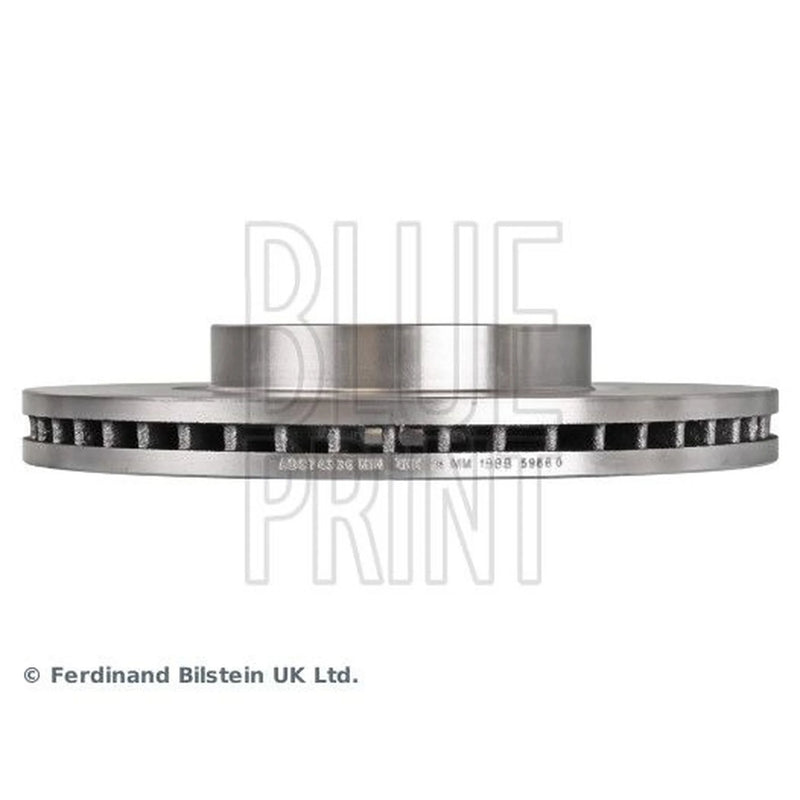 Blue Print 2 x Internally Vented Front Brake Discs ADS74336
