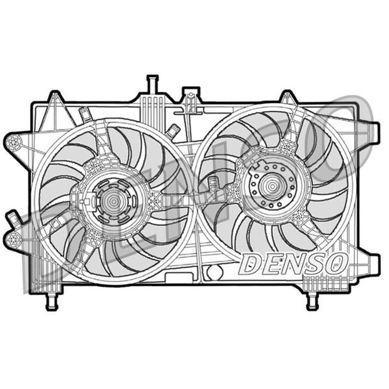 Denso Engine Cooling Fan DER09043