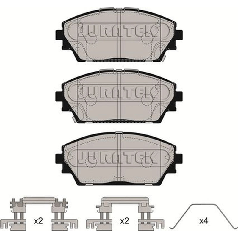 Juratek Front Brake Pad Set JCP8311
