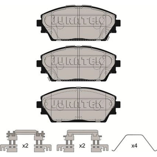 Juratek Front Brake Pad Set JCP8311