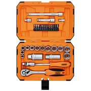 Draper HI-TORQ® 6 Point Socket Set 34 Piece 1/4" & 3/8"