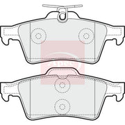Apec Rear Brake Pad Set PAD1448