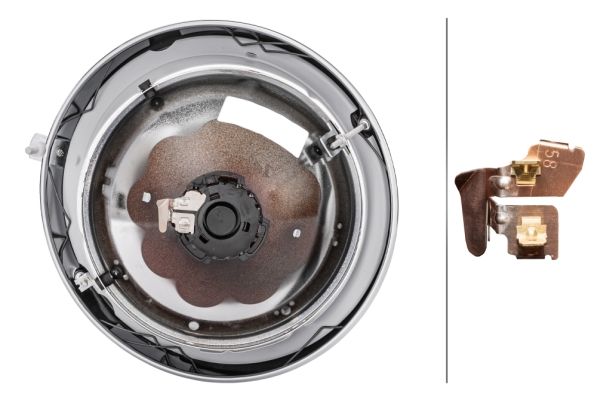 Hella Headlight Headlamp R2 (Bilux) Right