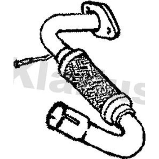 Klarius Exhaust Pipe OD FE532C