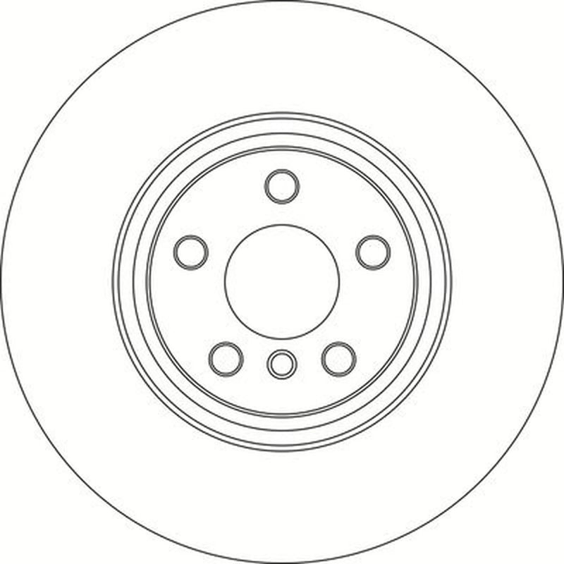 Abtex 2 x Vented Front Brake Discs BD2217V