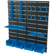 Draper Tool Storage Board 18 Piece with Spanner Holder & Bins