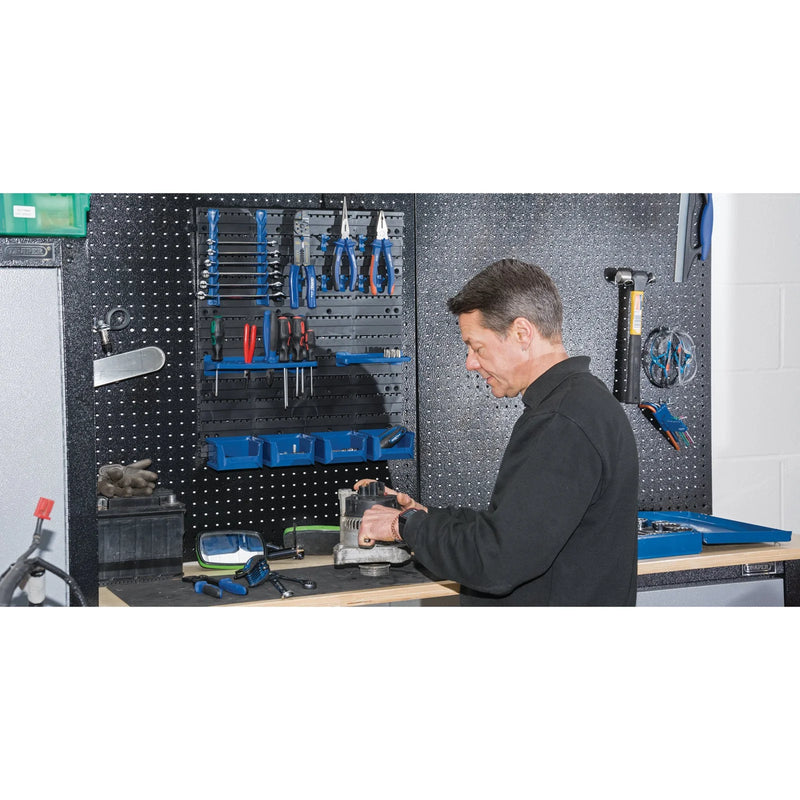 Draper Tool Storage Board 18 Piece with Spanner Holder & Bins