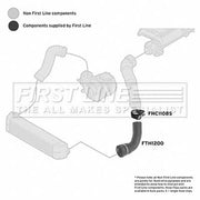 First Line Intercooler Turbo Charge Air Hose FTH1200