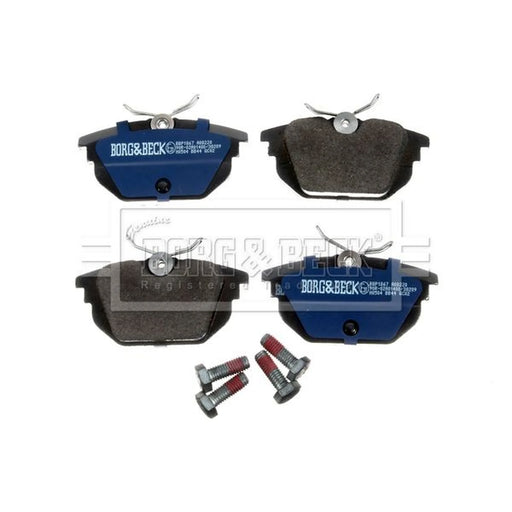 Borg & Beck Rear Brake Pad Set BBP1867