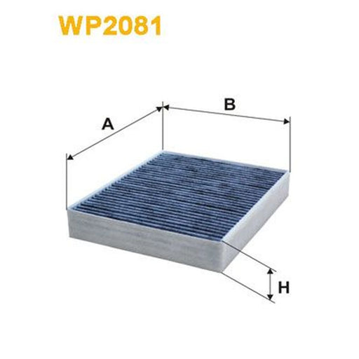 WIX Cabin Air Filter (Pollen Filter) WP2081