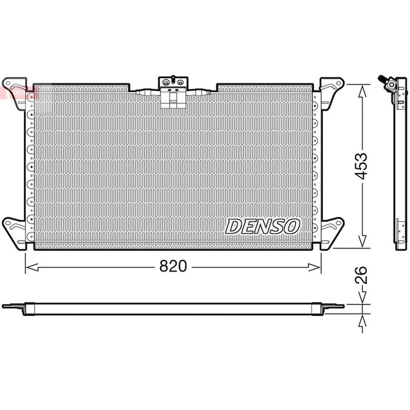 Denso Air Conditioning Condenser DCN99075