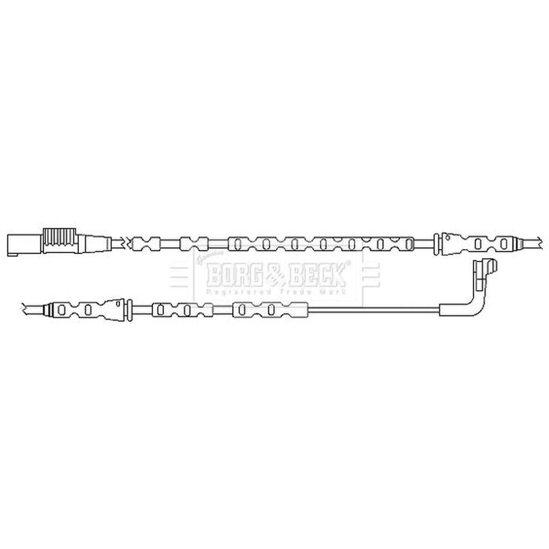 Borg & Beck Brake Pad Wear Sensor Front BWL3092