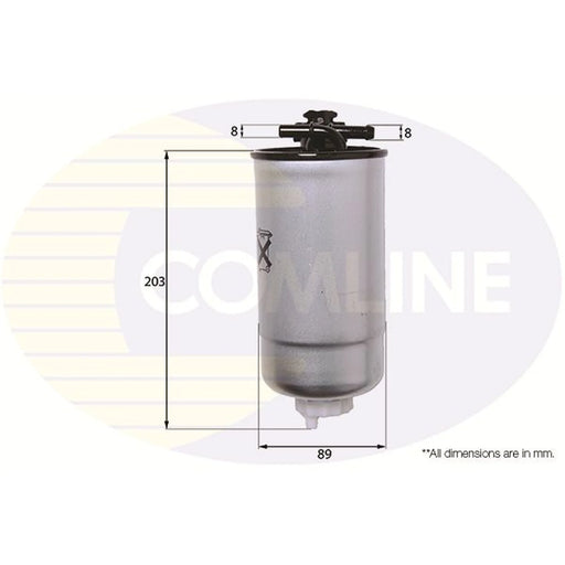 Comline Fuel Filter Element EFF130