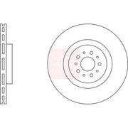 Apec 2 x Vented Front Brake Discs DSK2458