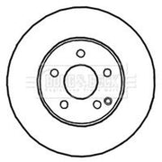 Borg & Beck 2 x Vented Front Brake Discs BBD4629