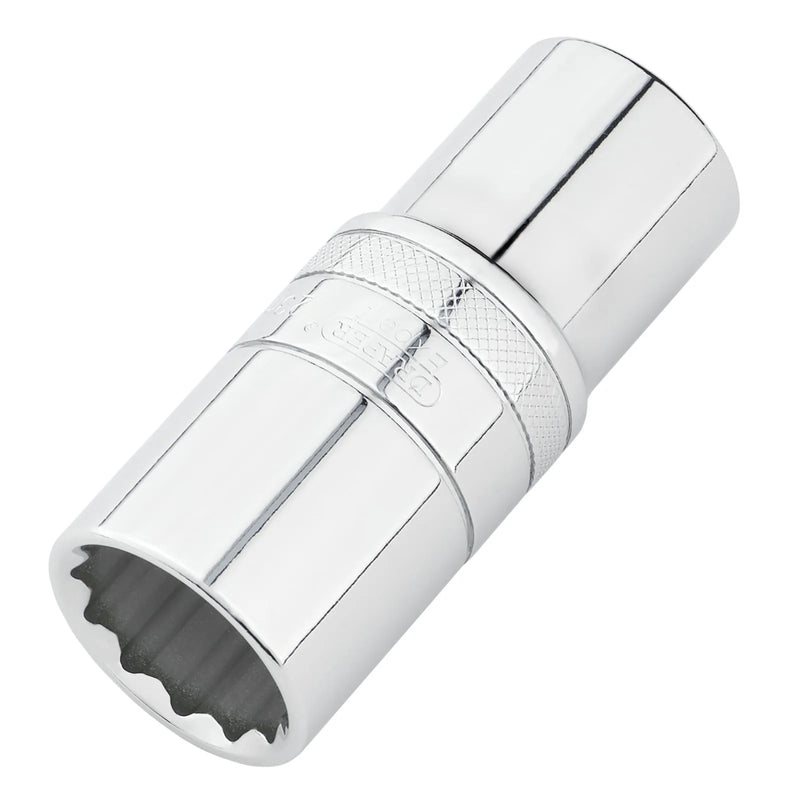 Draper Expert Deep Socket Set, Hi-TORQ® 12-Point, Chrome Vanadium