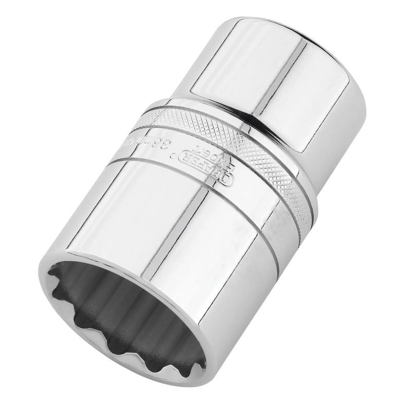 Draper Expert Deep Socket Set, Hi-TORQ® 12-Point, Chrome Vanadium