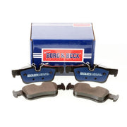 Borg & Beck 4 x Rear Brake Pad Set BBP2499