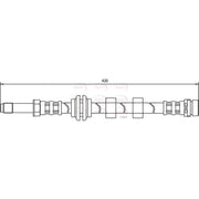 Apec Brake Hydraulic Hose Line Front HOS3277